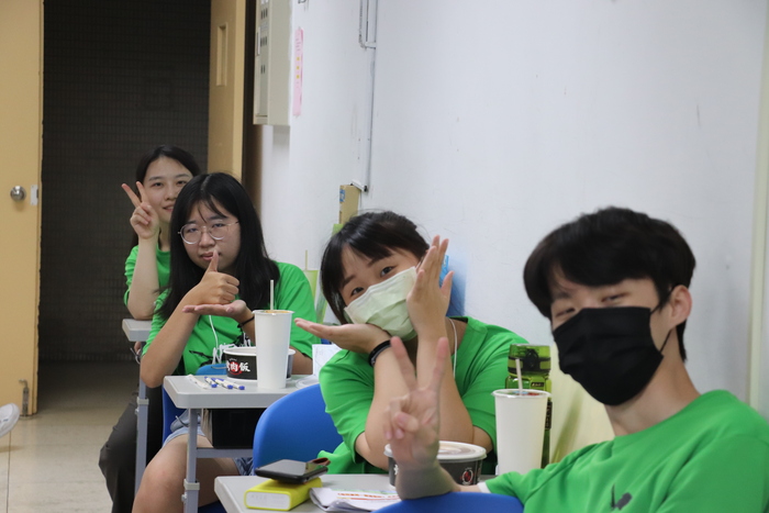隊輔們也要好好吃飯喔!圖片